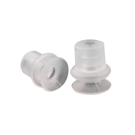 Fipa Bellows vacuum cup diam. 13 mm, Silicone transparent 23.014.235.2
